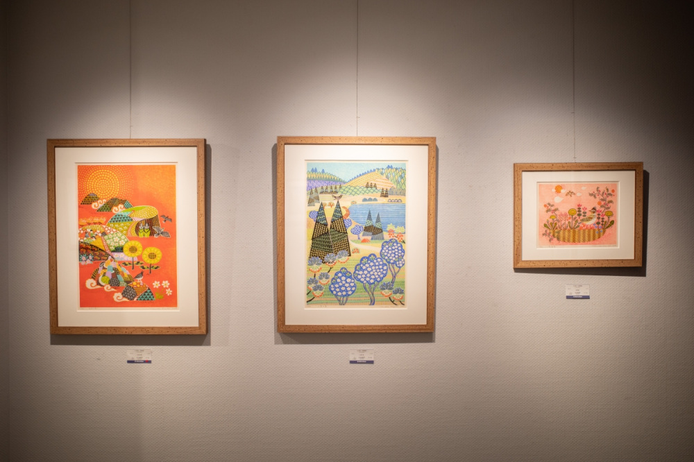 The Birds of Wakayama, Layered in the Colors of the Landscape
Woodblock print artist・ Tomoko Kyuki
